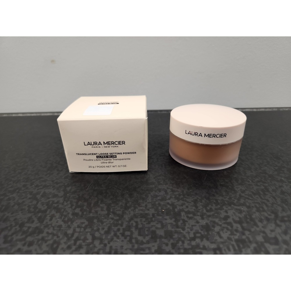 Laura Mercier Ultra-Blur Translucent Loose Setting Powder Medium Deep .7 Oz NEW